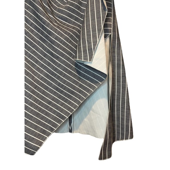 ACLER Skirt Womens 4 Long Designer Classic Black White High Low Wrap Luxury - Picture 4 of 9